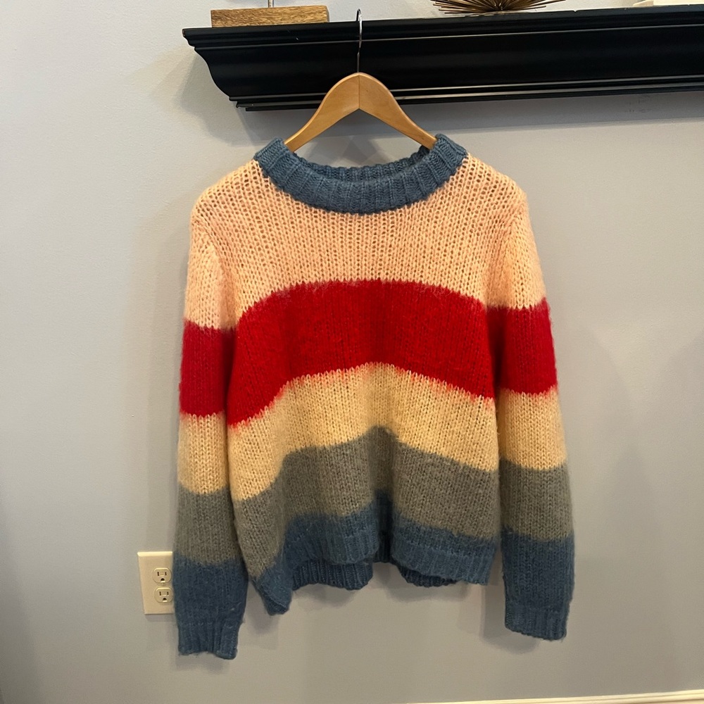 RD Style colorful sweater
